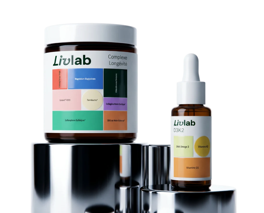 Mix Longévité Livlab — Complexe Longévité et D3K2