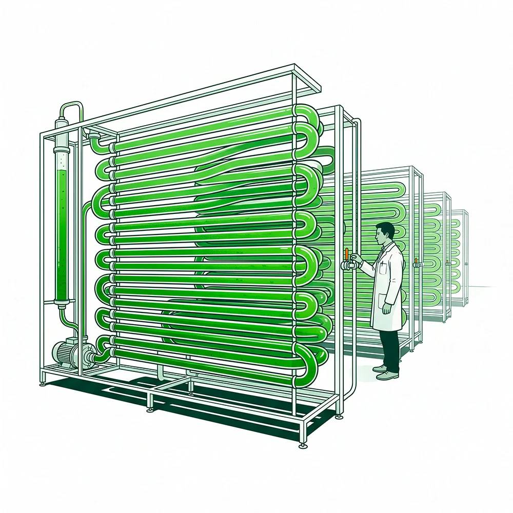 Photobioréacteur fermé, Biorea, Lamballe